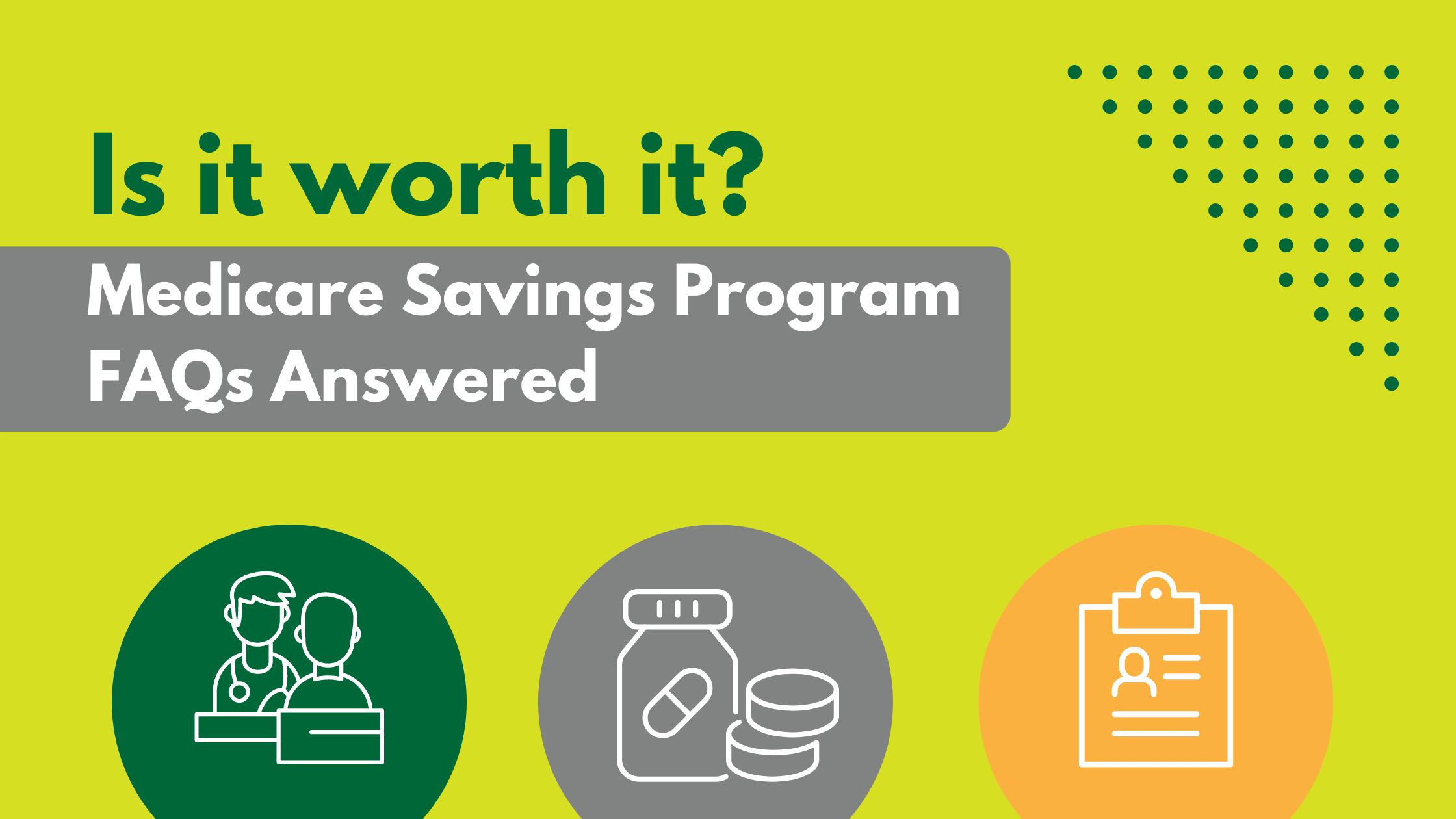 Medicare Savings Program