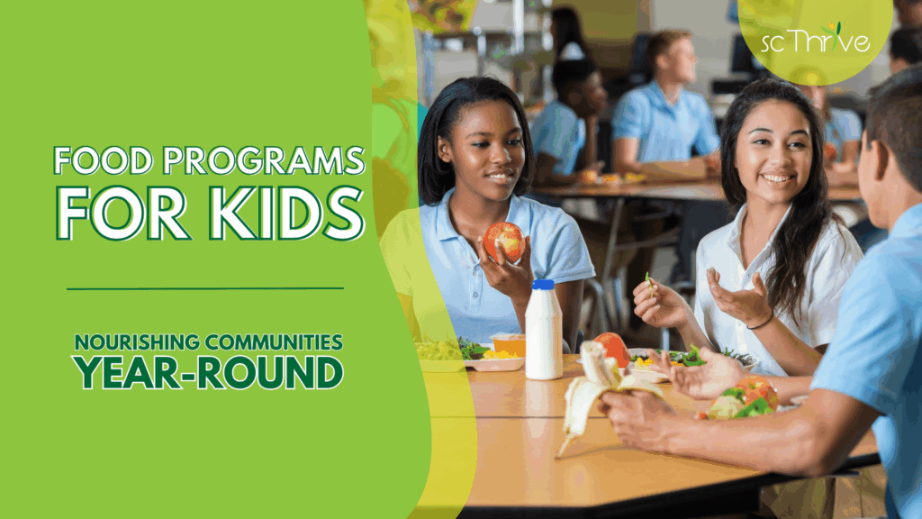 Food Programs For Kids Nourishing Communities Year-Round Blog Banner
