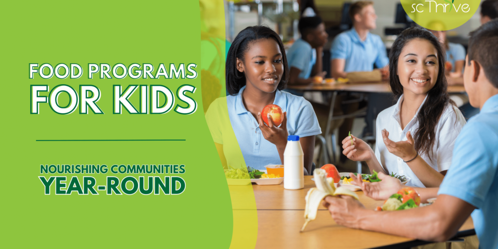 Food Programs For Kids Nourishing Communities Year-Round Blog Banner
